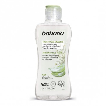 Babaria Aloe Tónico Facial Sin Alcohol 300 ml