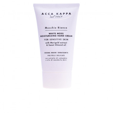 Acca Kappa White Moss Moisturizing Hand Cream Crème pour les mains 75 ml