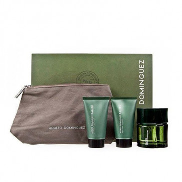 Adolfo Domínguez Lote BAMBÚ Eau de toilette Vaporizador 120 ml + After shave 75 ml + Gel de baño 100 ml