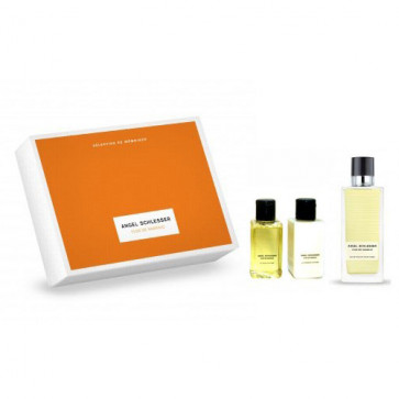 Angel Schlesser Lote FLOR DE NARANJO Eau de toilette Vaporizador 10 ml + Loción corporal 40 ml + Gel de ducha 40 ml