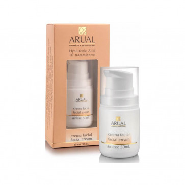 Arual Crema Facial Hyaluronic Acid 10 tratamientos 50 ml