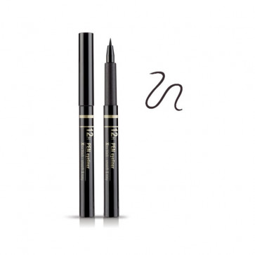 Astra Pen Eyeliner 12h Xtra Color Waterproof - 03 Dark Brown