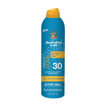 Australian Gold Fresh & Cool Continuous Spray Sunscreen SPF30 177 ml