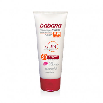 Babaria ADN Facial Sun Cream BBCream SPF50 75 ml