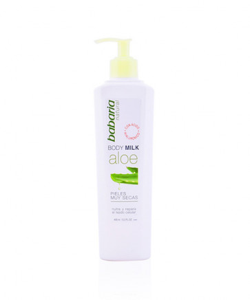 Babaria Aloe Body Milk Very Dry Piles Lotion pour le corps 400 ml