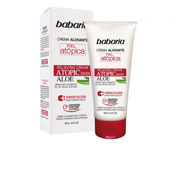 Babaria Aloe Crème Apaisante Peau Atópique 100 ml