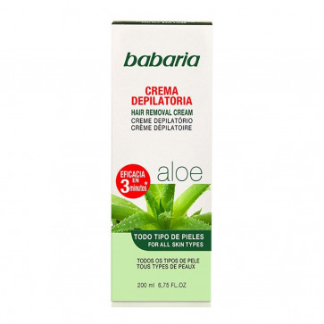 Babaria Aloe Crème Dépilatoire 200 ml