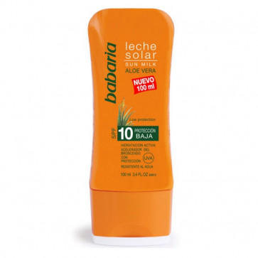 Babaria Aloe Vera Sun Milk SPF10 100 ml