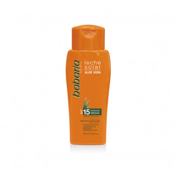 Babaria Aloe Vera Sun Milk SPF15 200 ml