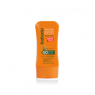 Babaria Aloe Vera Sun Milk SPF50 100 ml