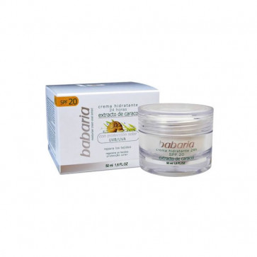 Babaria Caracol Extract Moisturiser Face Cream SPF20 50 ml