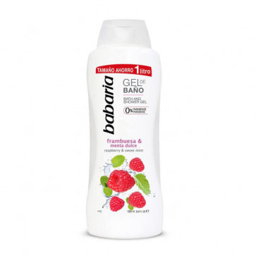 Babaria FRAMBUESA & MENTA Gel de ducha 1000 ml