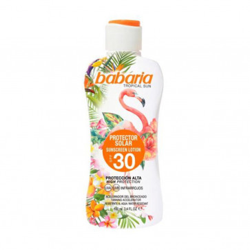 Babaria Leche protectora SPF30 Tropical 100 ml