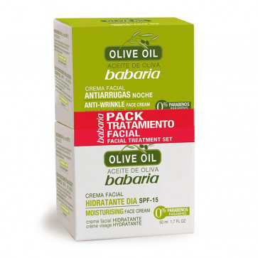 Babaria Coffret Aceite de Oliva Ensemble de soins du visage