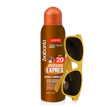 Babaria Coffret Bronceador Expres SPF20 Coffret solaire