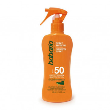 Babaria Spray Protector SPF50 Aloe Vera 200 ml