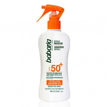 Babaria Spray Protector SPF50+ Pieles Sensible 200 ml