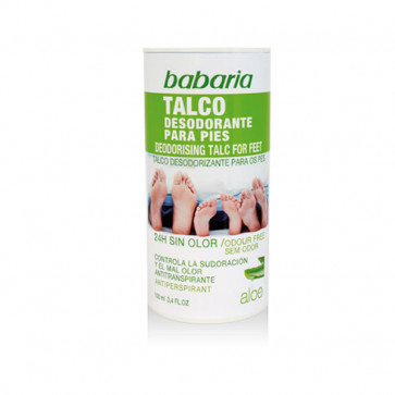 Babaria Deodorising Talc For Feet 100 g