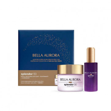 Bella Aurora Lote Splendor 50 Noche Set de cuidado facial
