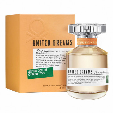 Benetton UNITED DREAMS STAY POSITIVE Eau de toilette 80 ml