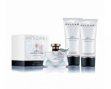 Bvlgari Lote MON JASMIN NOIR Eau de parfum Vaporizador 50 ml + Loción corporal 75 ml + Gel de baño 75 ml