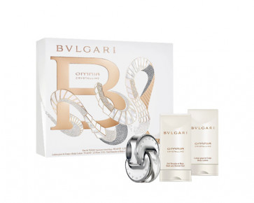 Bvlgari Lote OMNIA CRYSTALLINE Eau de toilette Vaporizador 40 ml + Loción corporal 75 ml + Gel de baño 75 ml