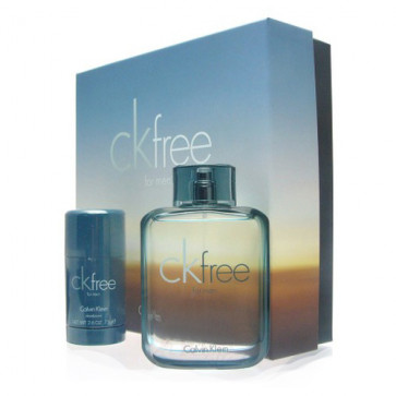 Calvin Klein Lote CK FREE FOR MEN Eau de toilette Vaporizador 100 ml + Desodorante Stick 75 ml