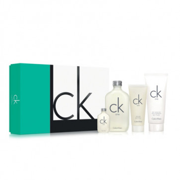 Calvin Klein Lote CK ONE Eau de toilette Vaporizador 200 ml + Loción corporal 200 ml + Gel de baño 100 ml + Miniatura 15 ml