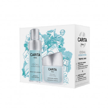 Carita Coffret Ideal Hydratation Travel duo Ensemble de soins du visage