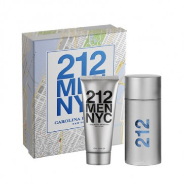 Carolina Herrera Lote 212 MEN Eau de toilette Vaporizador 100 ml + Aftershave Gel 100 ml