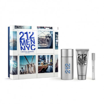 Carolina Herrera Lote 212 MEN Eau de toilette Vaporizador 100 ml + Aftershave Gel 100 ml