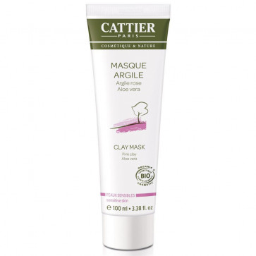 Cattier Masque Argile Rose 100 ml