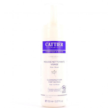 Cattier Nuage Céleste Mousse Nettoyante Visage 150 ml