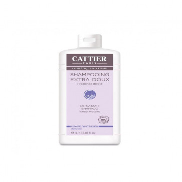 Cattier Shampooing Extra-Doux 1000 ml