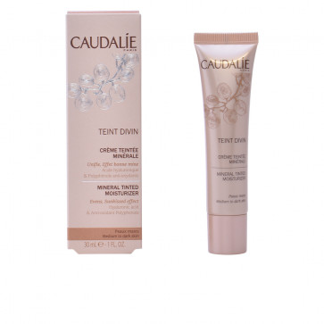 Caudalie Teint Divin Crème Teintée Minérale - Peaux Mates