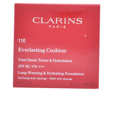 Clarins EVERLASTING CUSHION Foundation SPF50  110 Honey Recarga