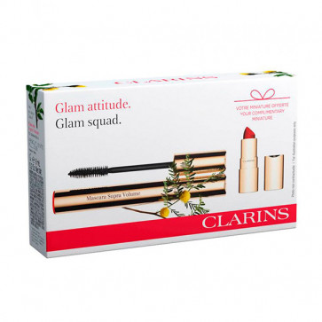 Clarins Lote MASCARA SUPRA VOLUME Set de maquillaje facial