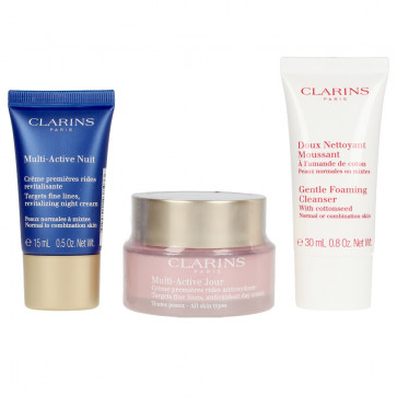 Clarins Lote MULTI-ACTIVE JOUR TOUT PEAUX Set de cuidado facial