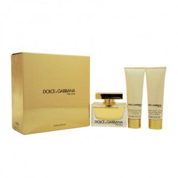 Dolce & Gabbana Lote THE ONE Eau de parfum Vaporizador 75 ml + Loción Corporal 100 ml + Gel Ducha 100 ml