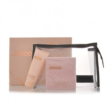 Dsquared2 Lote SHE WOOD Eau de parfum Vaporizador 50 ml + Loción corporal 100 ml + Neceser