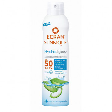 Ecran Sunnique HydraLigero Leche Bruma Protectora SPF50 250 ml