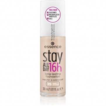 Essence Stay All Day 16H long-lasting foundation - 15 Soft creme
