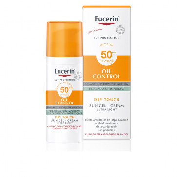 Eucerin Sun Protection Sun Gel-Crema Oil Control Dry Touch SPF50+ 50 ml