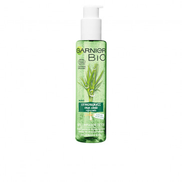 Garnier Bio Ecocert Lemongrass Gel limpiador detox 150 ml
