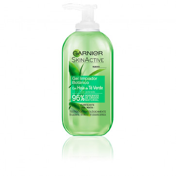 Garnier Skinactive Hoja Té Verde Gel limpiador 200 ml