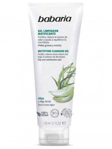 Babaria Aloe Gel Limpiador Facial 150 ml