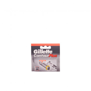 Gillette CONTOUR PLUS Cuchillas de Afeitar Recarga 5 u