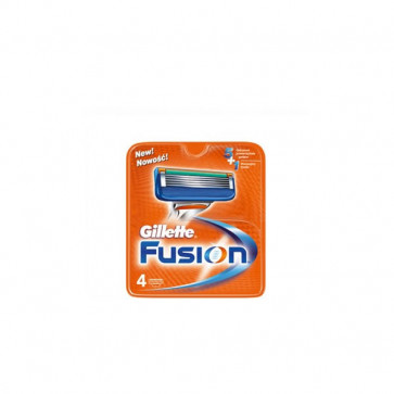 Gillette FUSION Cuchilla de Recambio 4 u