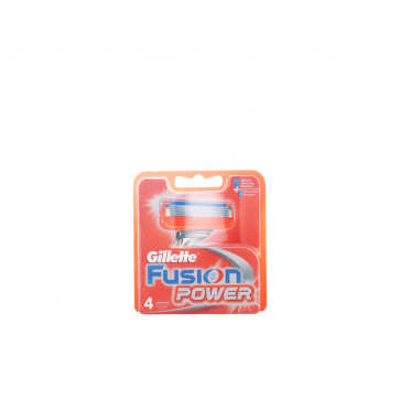 Gillette FUSION POWER Cuchilla de Recambio 4 u