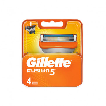 Gillette GILLETTE FUSION 5 Recambio de Cuchilla de Afeitar 4 u